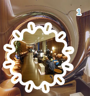 Cryptocom airport lounge